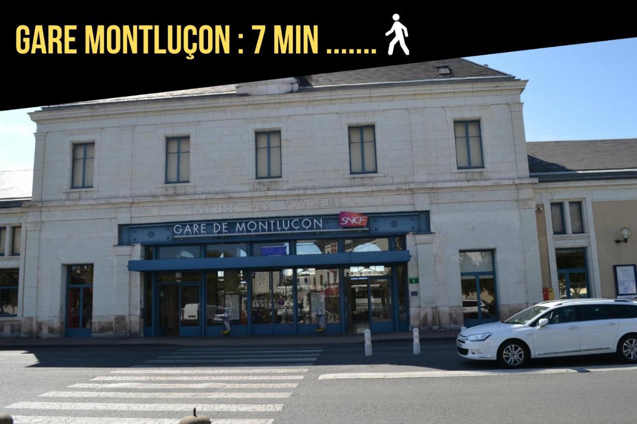 Centre-Ville - Gare - Jardin Wilson - Chateau Bourbon Монлюсон Екстер'єр фото