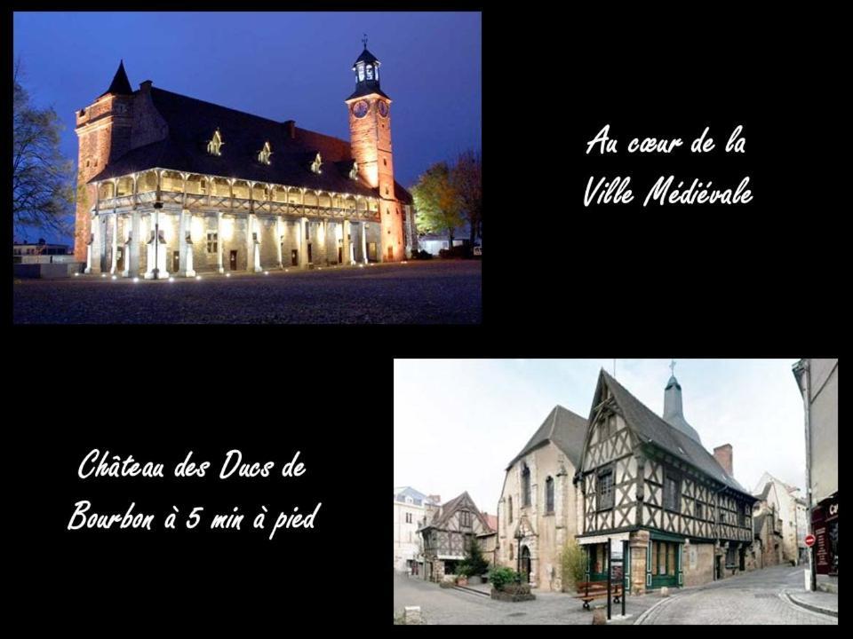 Centre-Ville - Gare - Jardin Wilson - Chateau Bourbon Монлюсон Екстер'єр фото